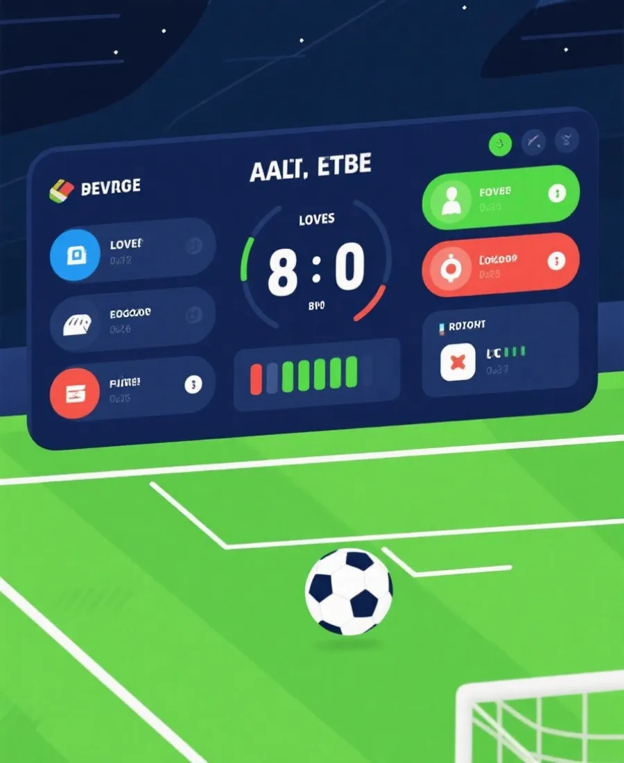 比分數據儀表板示意圖