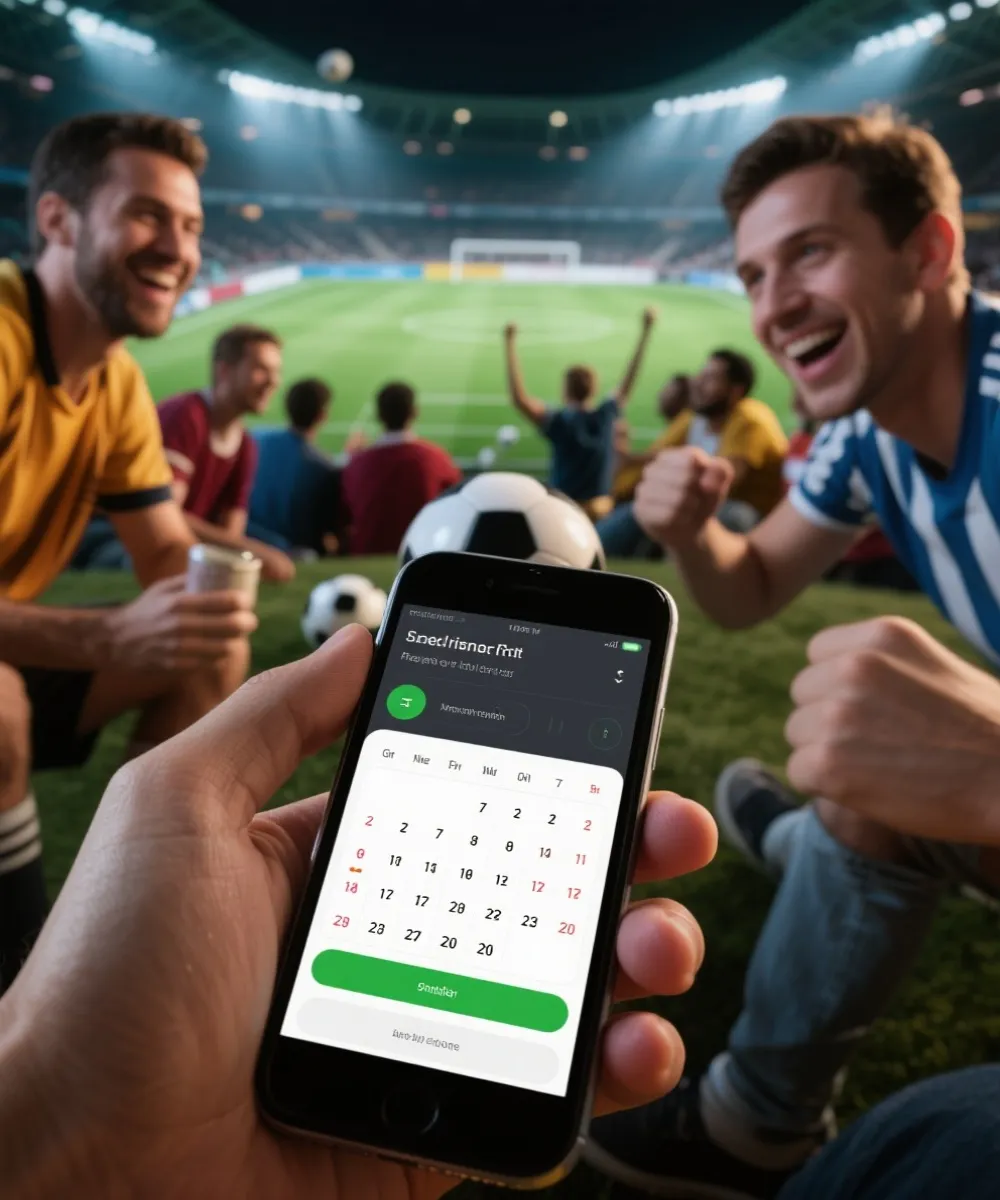 球迷規劃世界盃觀賽時間示意圖